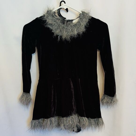 Sweet Raccoon Dress Halloween Costume Girls Size 4-6T Dress Up Play Theater - Picture 2 of 11